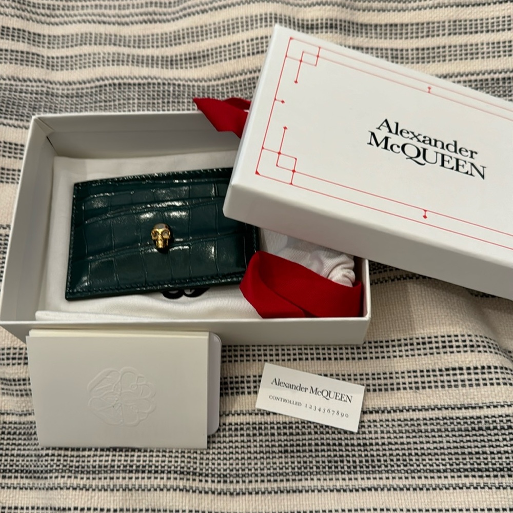 Alexander McQueen card holder